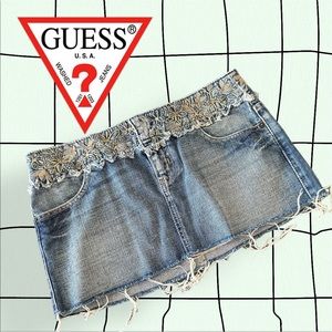 Y2k Guess Micro Mini